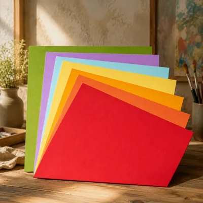 Папір пастельний Tiziano B2 (50*70см), №25 rosa, 160г/м2, рожевий, середнє зерно, Fabriano