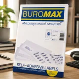 Папір самоклеючий Labels Buromax А4 2837 (21) — фото 1