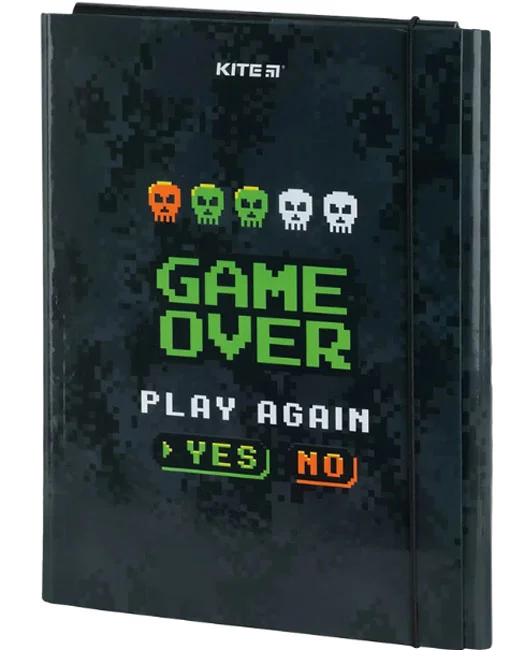 Папка для праці А4 Kite "Game over"