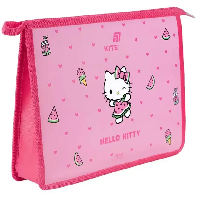 Папка для зошитів А4 на блискавці "Hello Kitty" Kite