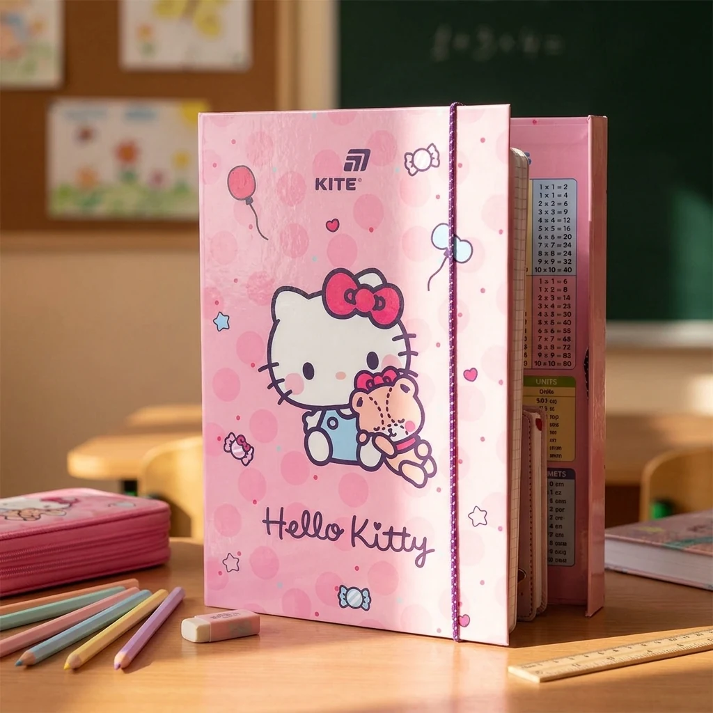 Папка для зошитів В5 Kite "Hello Kitty"