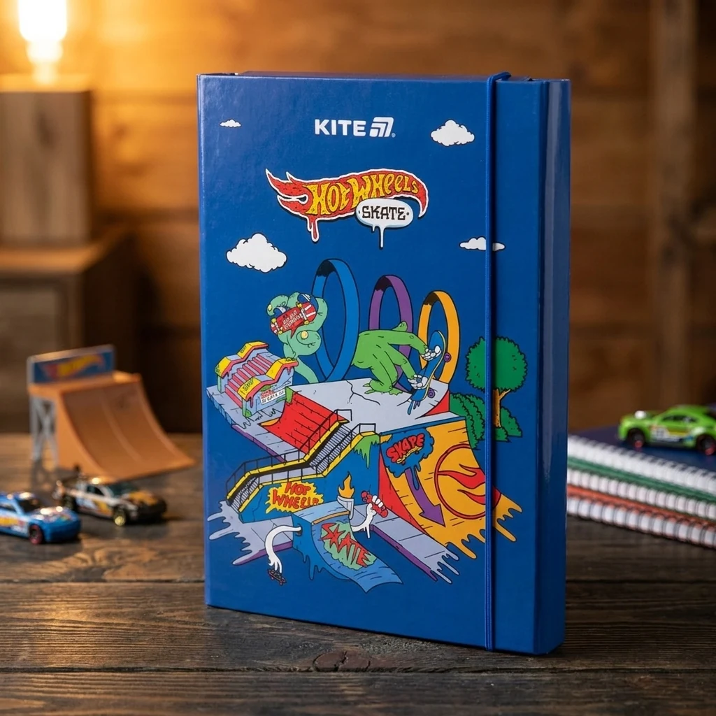 Папка для зошитів В5 на гумці Kite картон HW25-210-2 — 