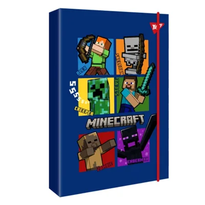 Папка для зошитів YES картонна В5 Minecraft 500238
