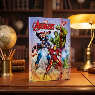 Папка для зошитів YES картонна В5 Marvel.Avengers 491897