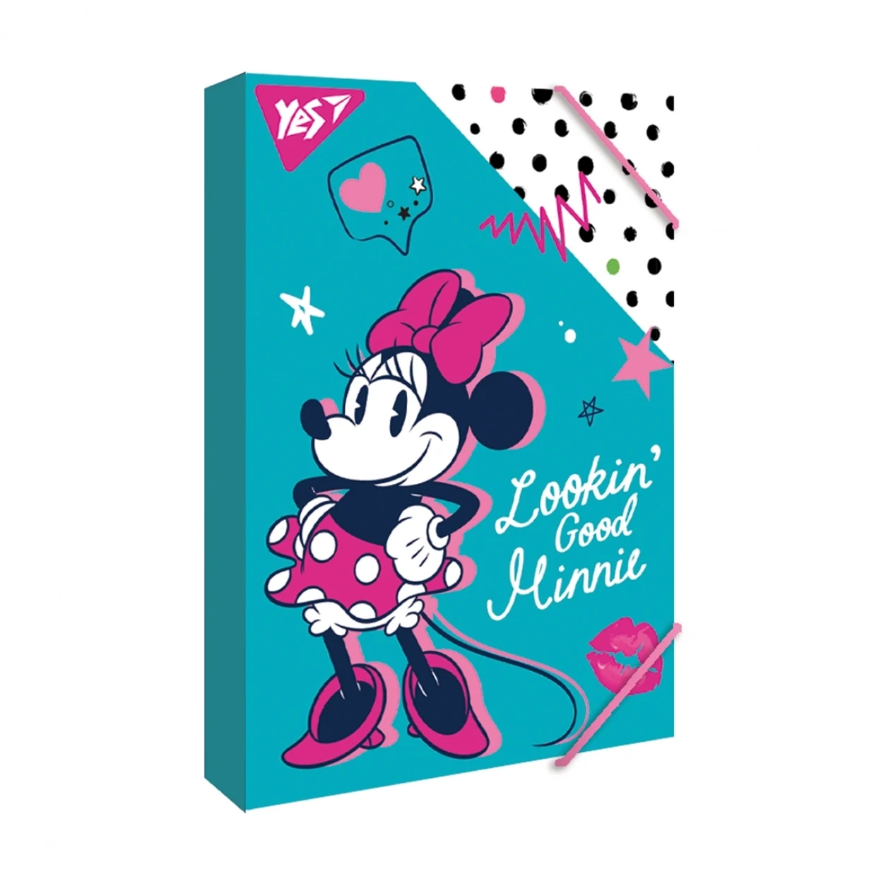Папка для зошитів YES картонна В5 Minnie Mouse — фото 3