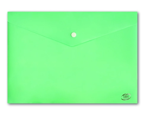 Папка-конверт А4 на кнопці мятна — фото 2