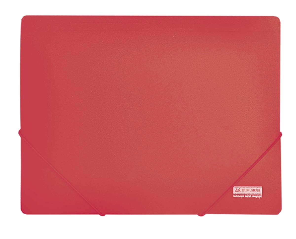 Папка на гумках JOBMAX А4 червона — фото 2