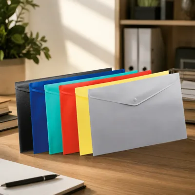 ПАПКА на кнопці А5 BM.3936 00 прозора
