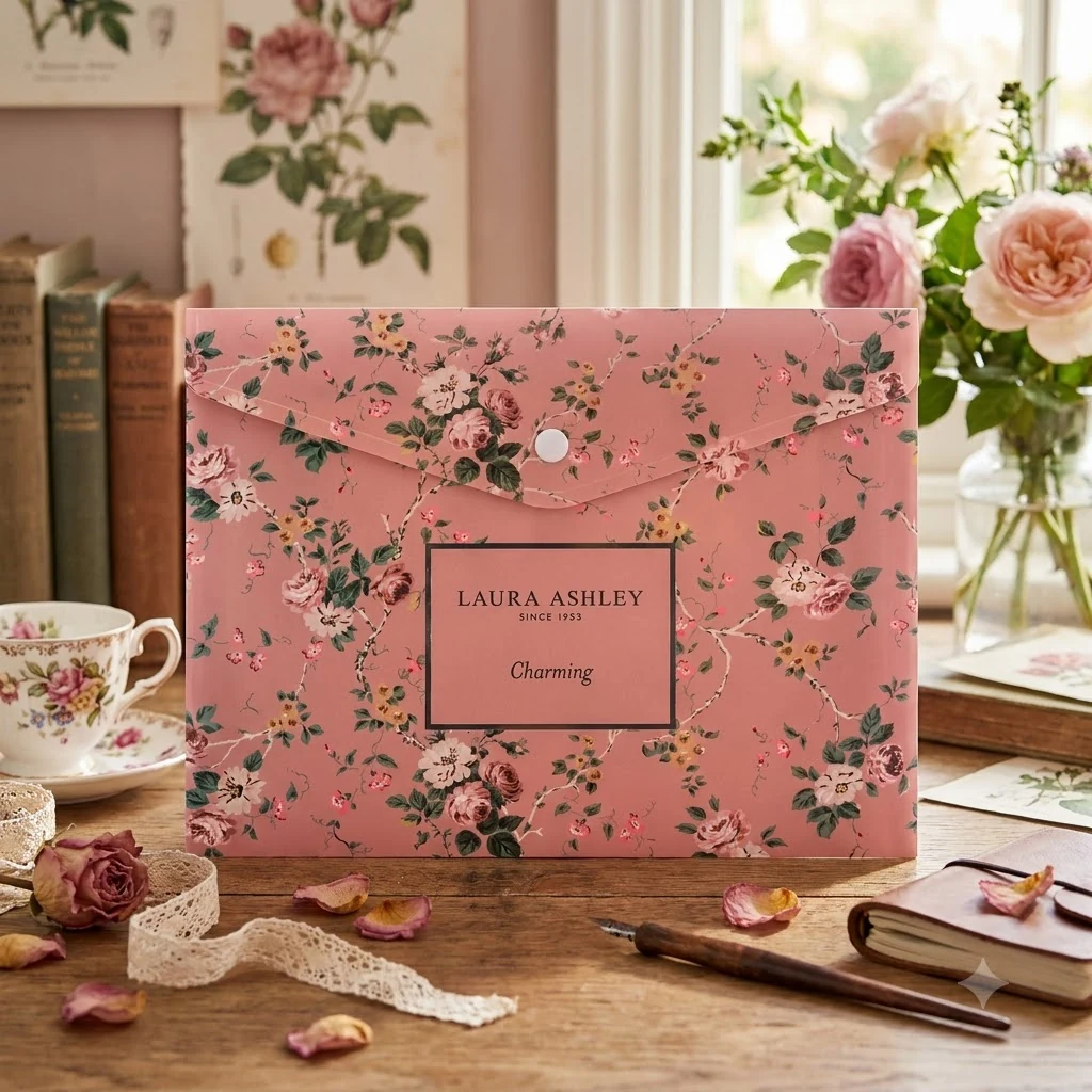 Папка на кнопці А5 "Charming" 180 мкм Axent