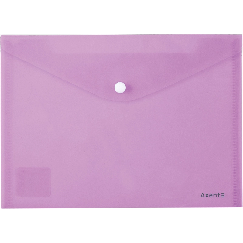 Папка на кнопці А5 Pastelini Axent бузкова — фото 2