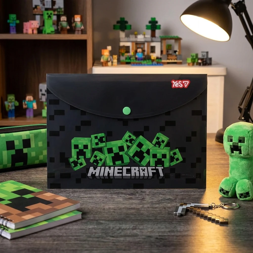 Папка на кнопці В5 "Minecraft" YES