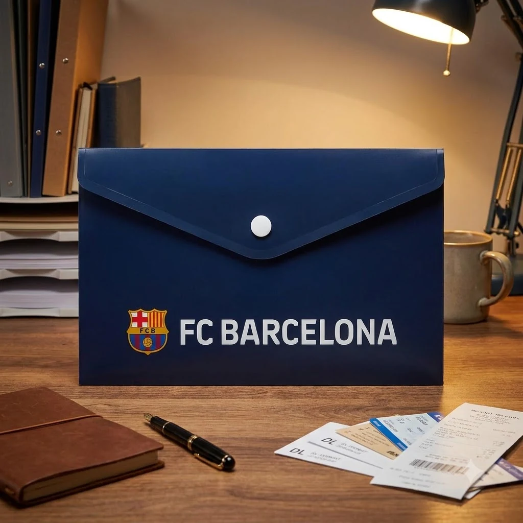 Папка на кнопці В6 "Barcelona" Kite
