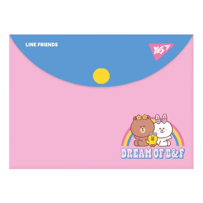 Папка на кнопці В7 "Line Friends" YES