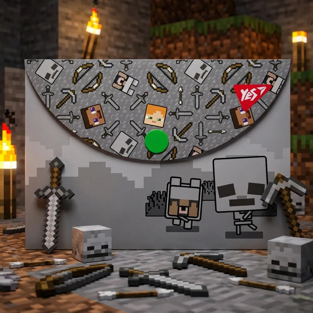 Папка на кнопці В7 "Minecraft" YES