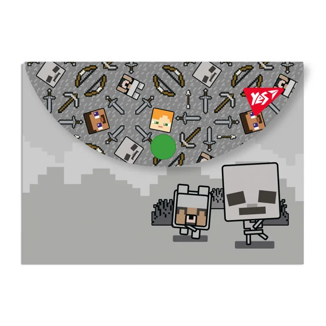 Папка на кнопці В7 "Minecraft" YES