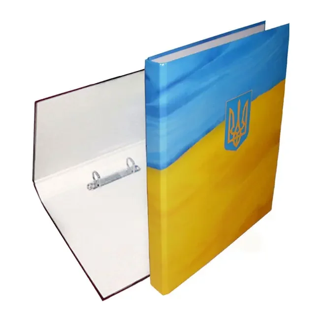 Папка - накопичувач А4 на 4 кільцях, картон "Флаг и герб" Item 357 UA — фото 2