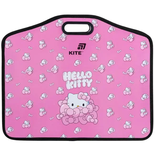 Папка-портфель А3+ пластикова на липучці "Hello Kittyt"