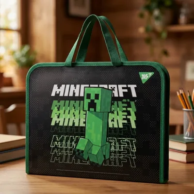 Папка-портфель YES FC на блискавці Minecraft 492168