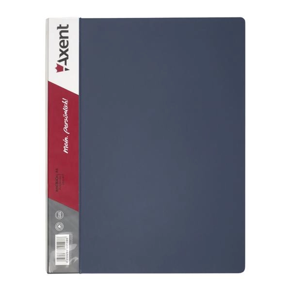 Папка-швидкозшивач А4 1304 Axent сірий — фото 2