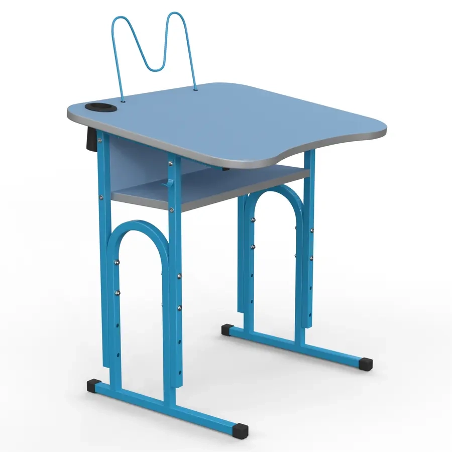 Парта шкільна 05 нахил 4-6зр гр 600х500 — фото 2