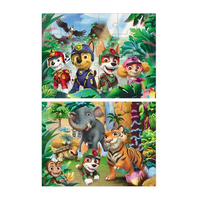 Пазли 24-36 елементів 4+ "Paw Patrol: Пригоди у Джунглях" 21*27 см Україна — фото 2