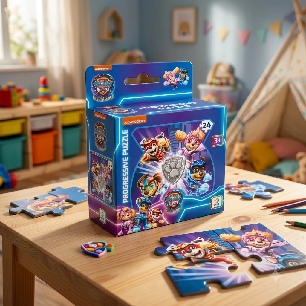 Пазли 24 елементів 3+ "Paw Patrol. Могутні герої " Україна