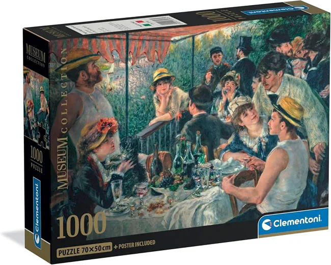 Пазли Clementoni (1000 ел.) "Сніданок веслярів" Ренуар" (50х70) — фото 2
