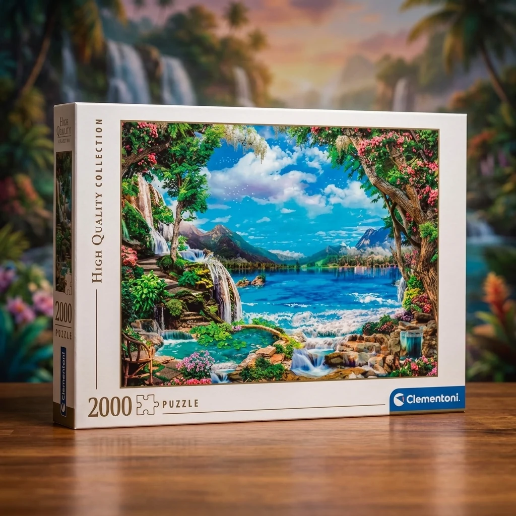 Пазли Clementoni (2000 ел.) Рай на землі (67х97)