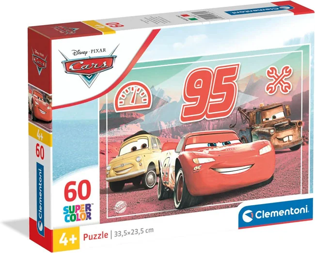 Пазли Clementoni 4+ (60 ел.) "Супер перегони" (23х33) — фото 2