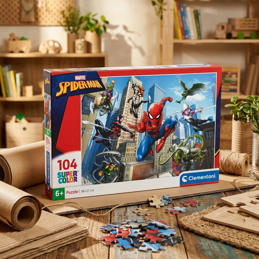 Пазли Clementoni 5+ (104 ел.) "Людина Павук" (27х38)