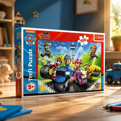 Пазли Trefl 100 Paw Patrol Щенячий патруль на мотоциклах