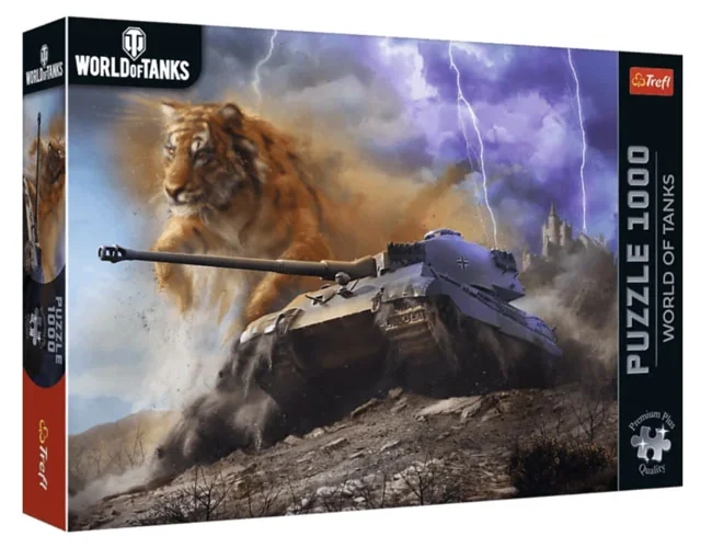 Пазли Trefl (1000 эл.) "World of Tanks: Тигр" (68х48) — фото 2