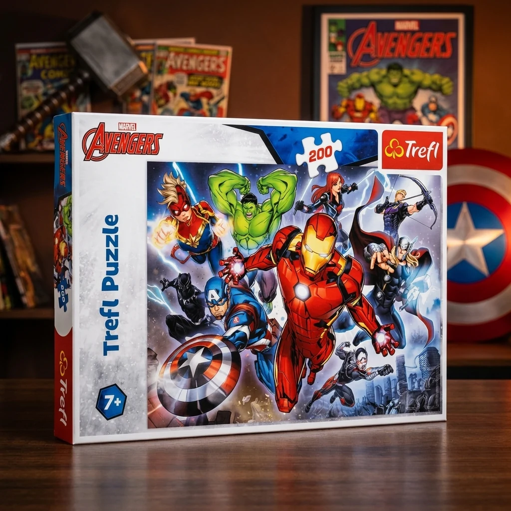 Пазли Trefl 200 The Avengers Могутні Месники — Пазли