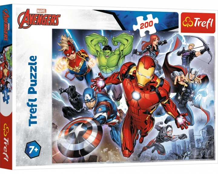 Пазли Trefl 200 The Avengers Могутні Месники — фото 2