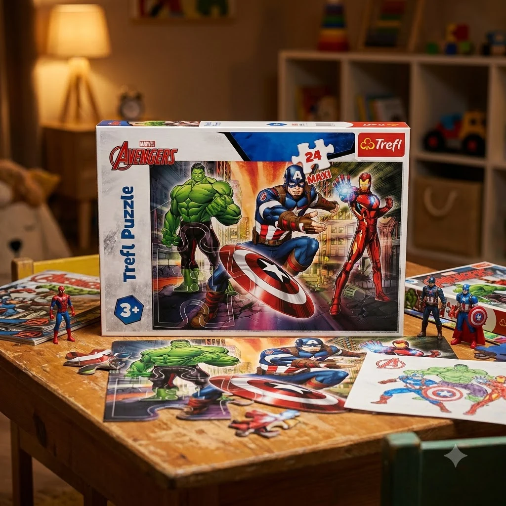 Пазли Trefl 24 Maxi The Avengers У світі Месників