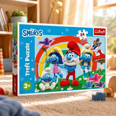 Пазли Trefl 24 Maxi The Smurfs День смурфа