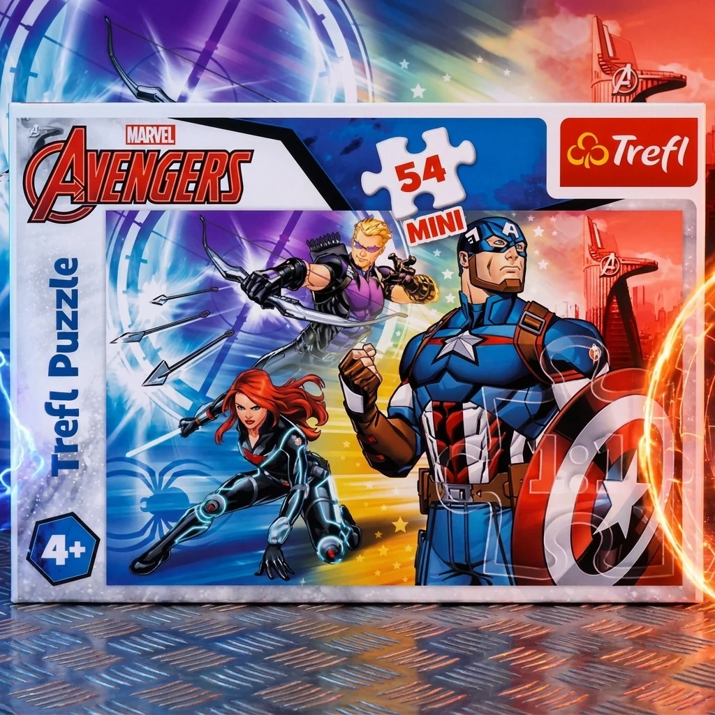 Пазли Trefl 4+ (54 ел.) "Avengers:Капітан Америка" (20х13)