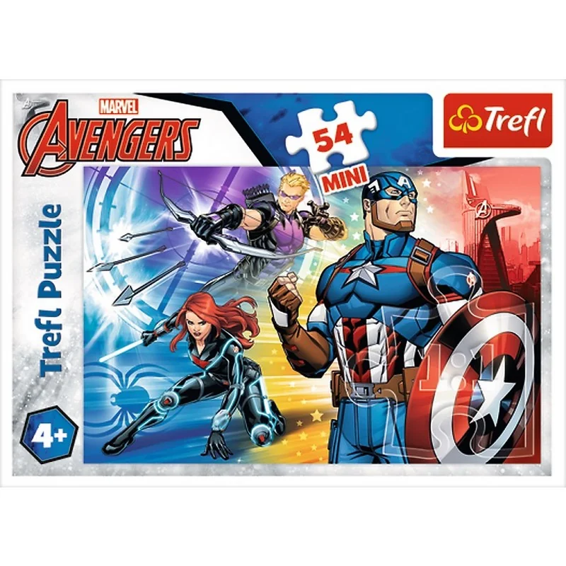 Пазли Trefl 4+ (54 ел.) "Avengers:Капітан Америка" (20х13) — фото 2