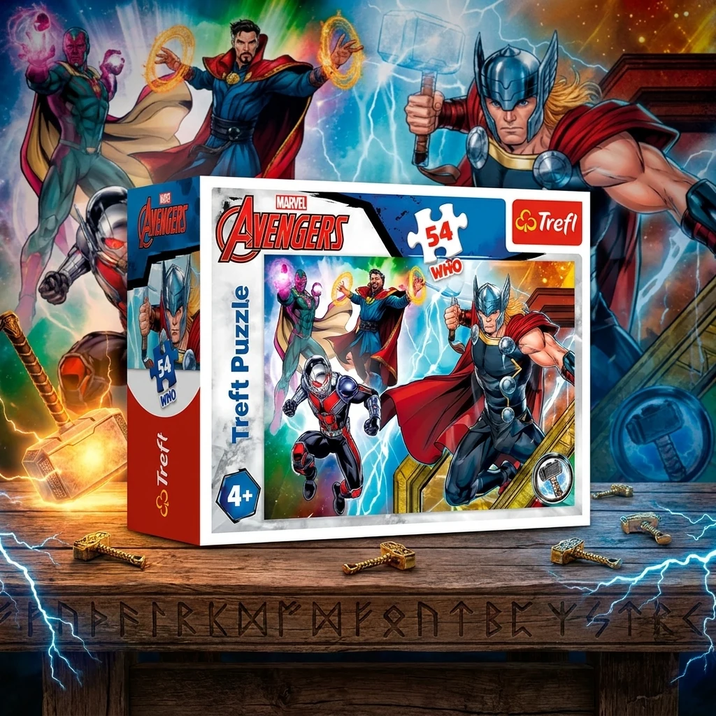 Пазли Trefl 4+ (54 ел.) "Avengers: Тор" (20х13)