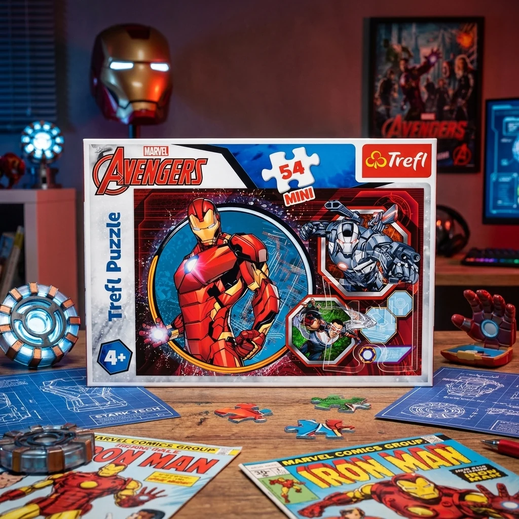 Пазли Trefl 4+ (54 ел.) "Avengers:Залізна людина" (20х13)