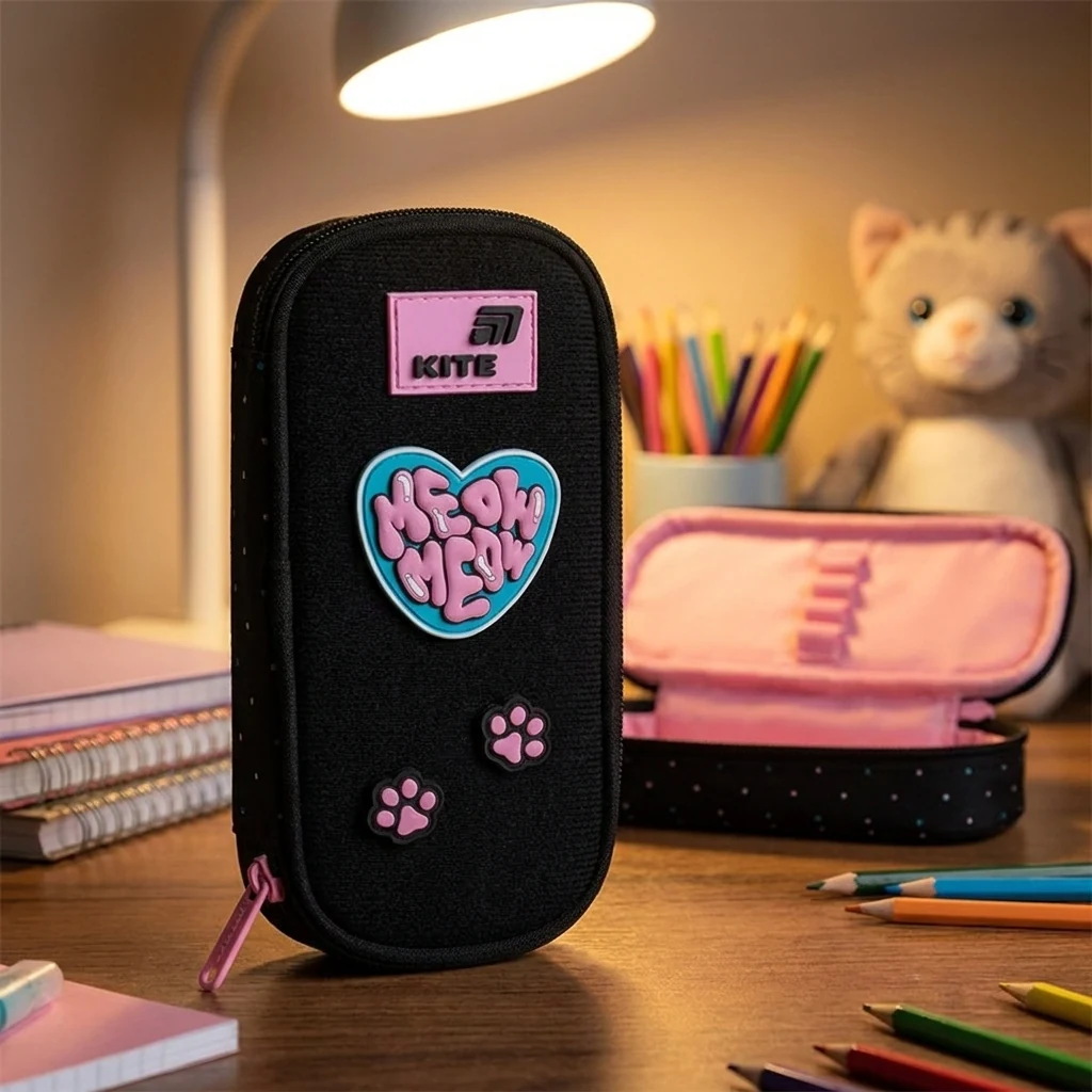 Пенал Kite 662 Pretty Kitty K26-662-1