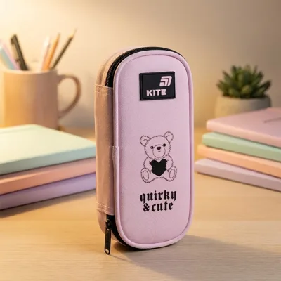 Пенал Kite 662 Quirky&Cute K26-662-11