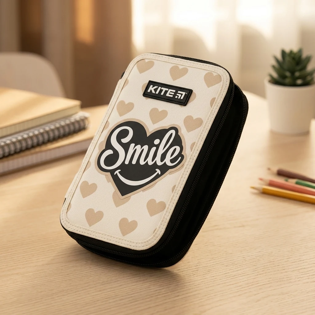 Пенал Kite 662 Shimmer&Smile K26-662-17