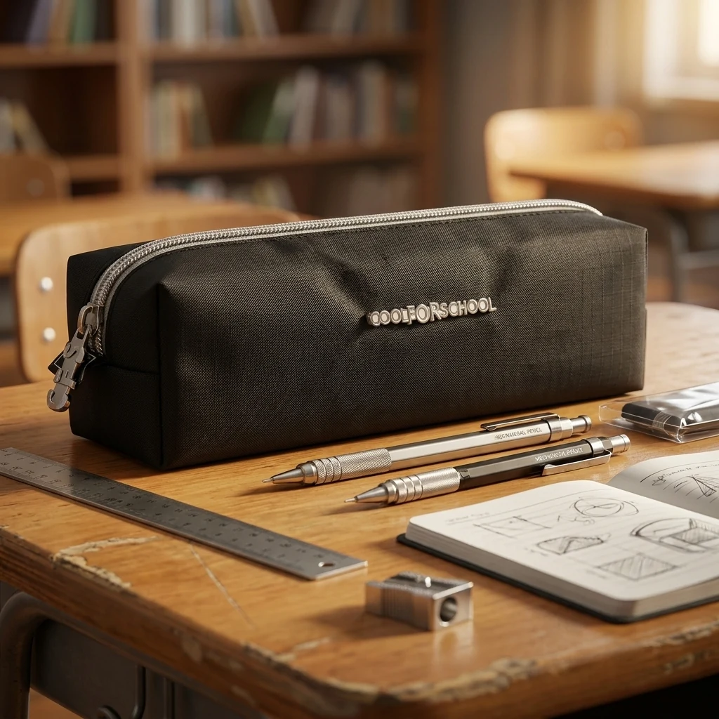 ПЕНАЛ мякий 1 від. CFS Classic Black CF85526