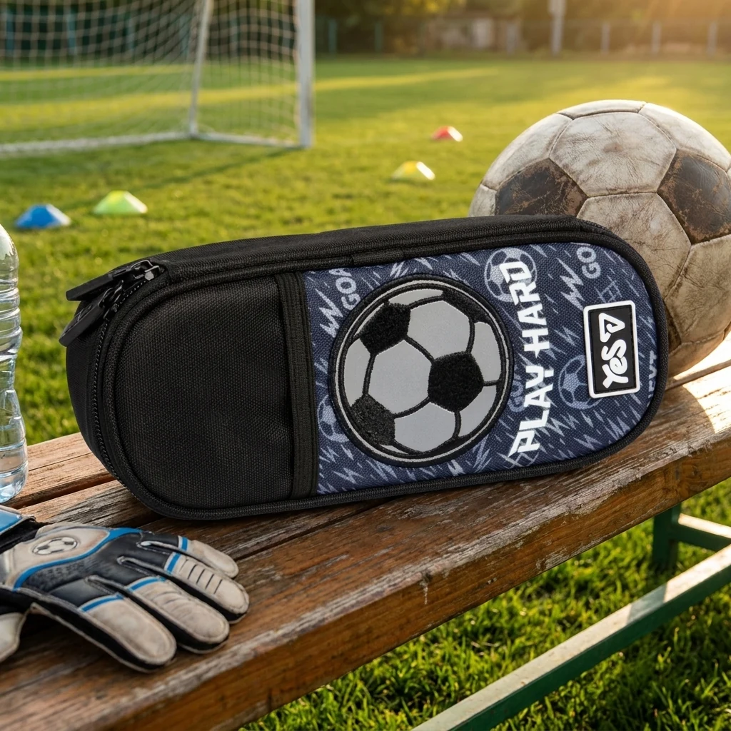 Пенал шкільний "Football" YES PH-30