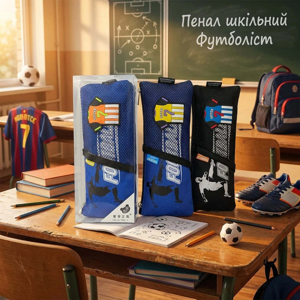 Пенал шкільний "Футболіст"