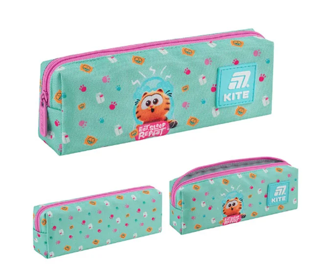 Пенал шкільний "Garfield" Kite GF25-642-2