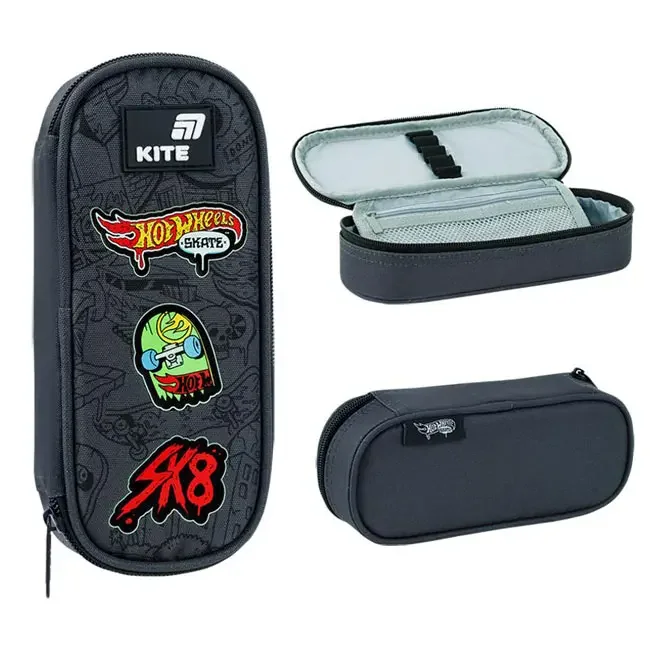 Пенал шкільний "Hot Wheels" Kite