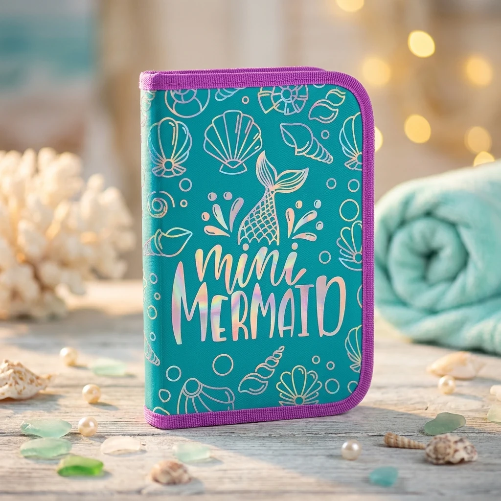 Пенал твердий YES одинарний без клапану HP-02  Mermaid 532856