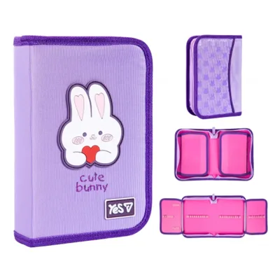 Пенал твердий Yes одинарний з двома клапанами HP-04 Cute Bunny 533740 533740